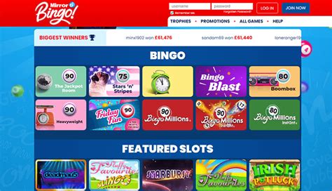 Mirror bingo casino online